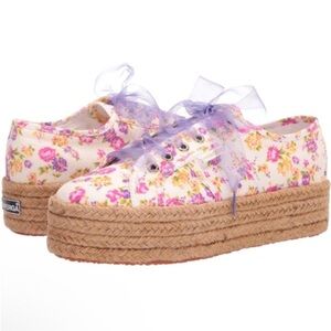 LoveShackFancy X Superga Platform Espadrille Sneaker
Superga 2790 TropicalSunset